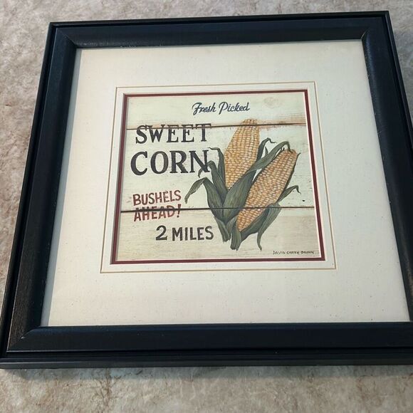 Framed & Matted Vegetable Prints 2 - Picture 6 of 8